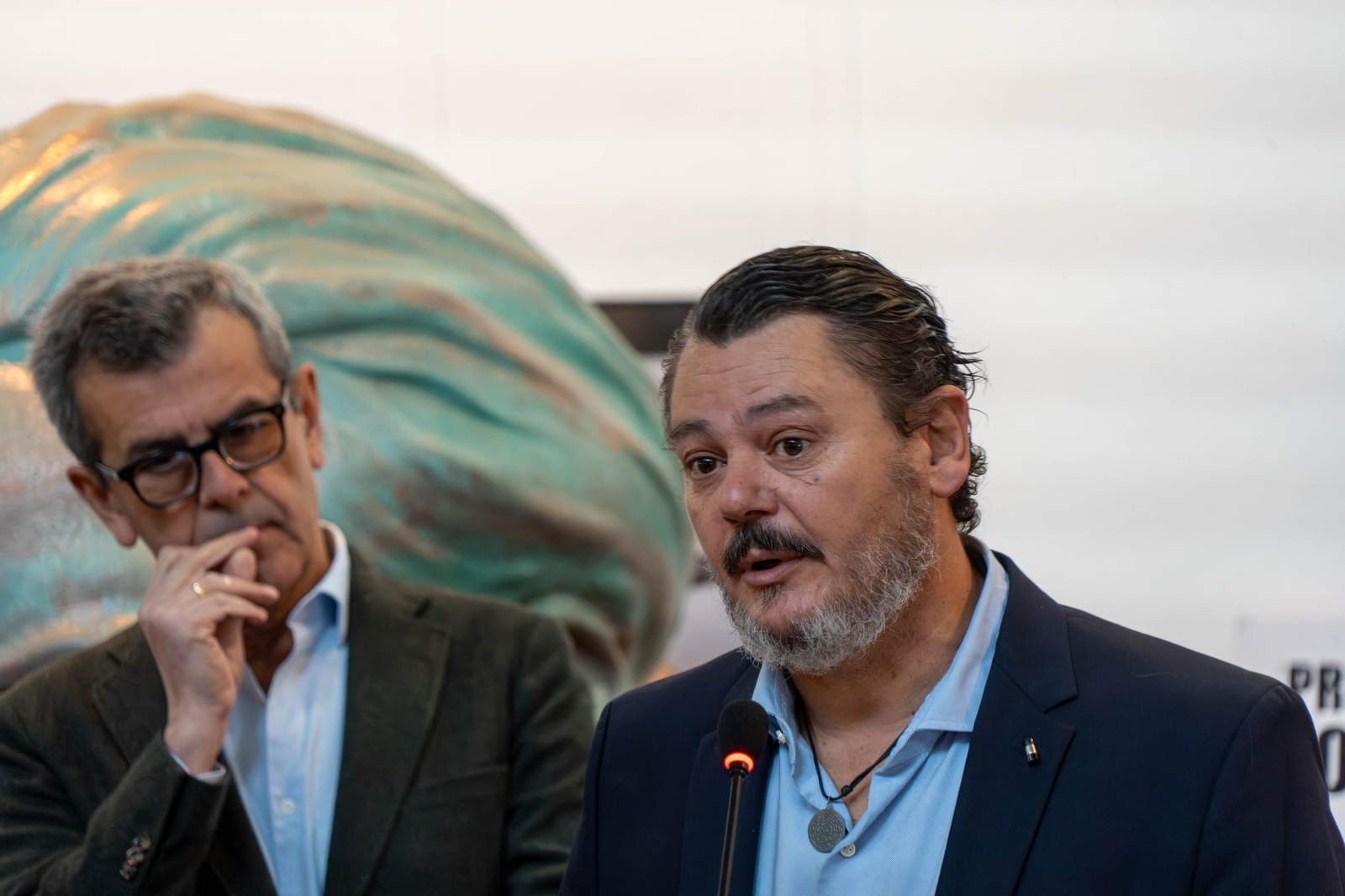 Jorge Onieva Hernández, director del Festival Internacional de Cine Premios Lorca de Granada, durante su intervención en la presentación.