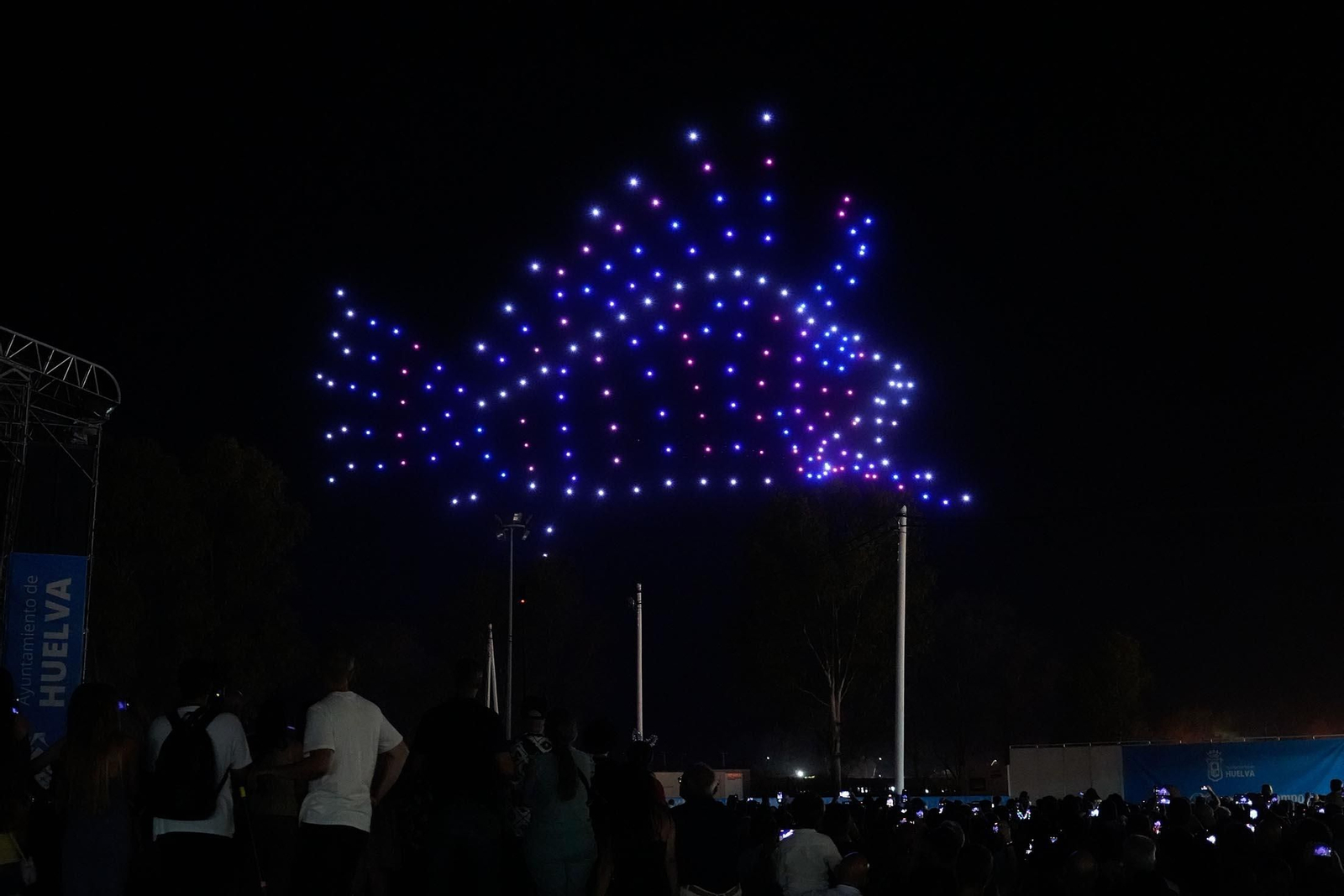 Imágenes del ambiente de Colombinas el día 3 de agosto