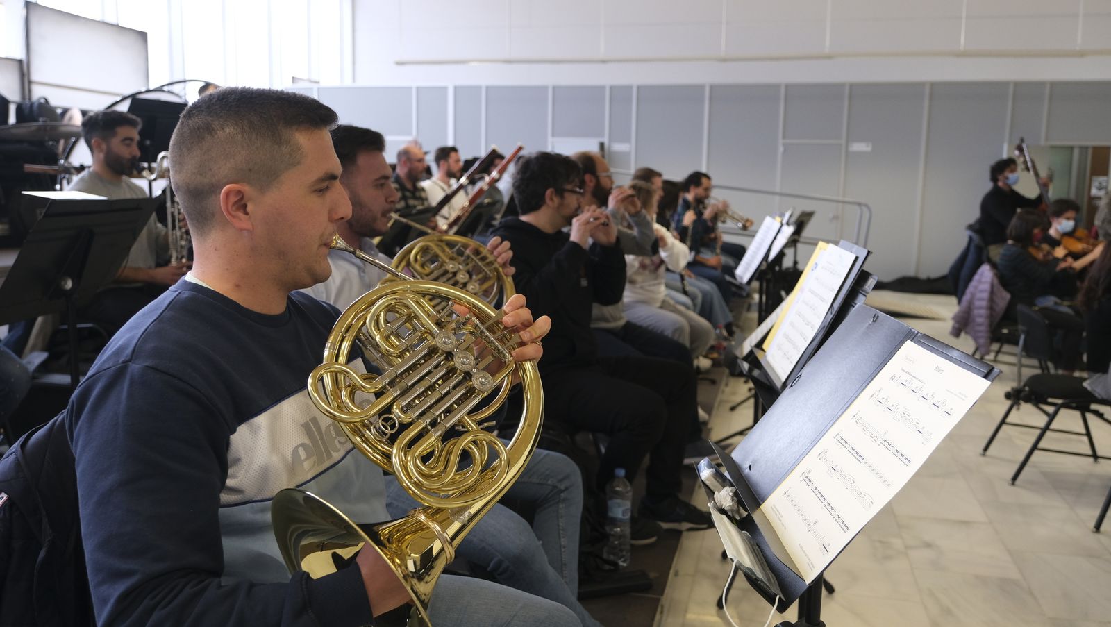 Presentación del concierto de la OCAL y el proyecto 'Un Nuevo Renacer'. Almería.