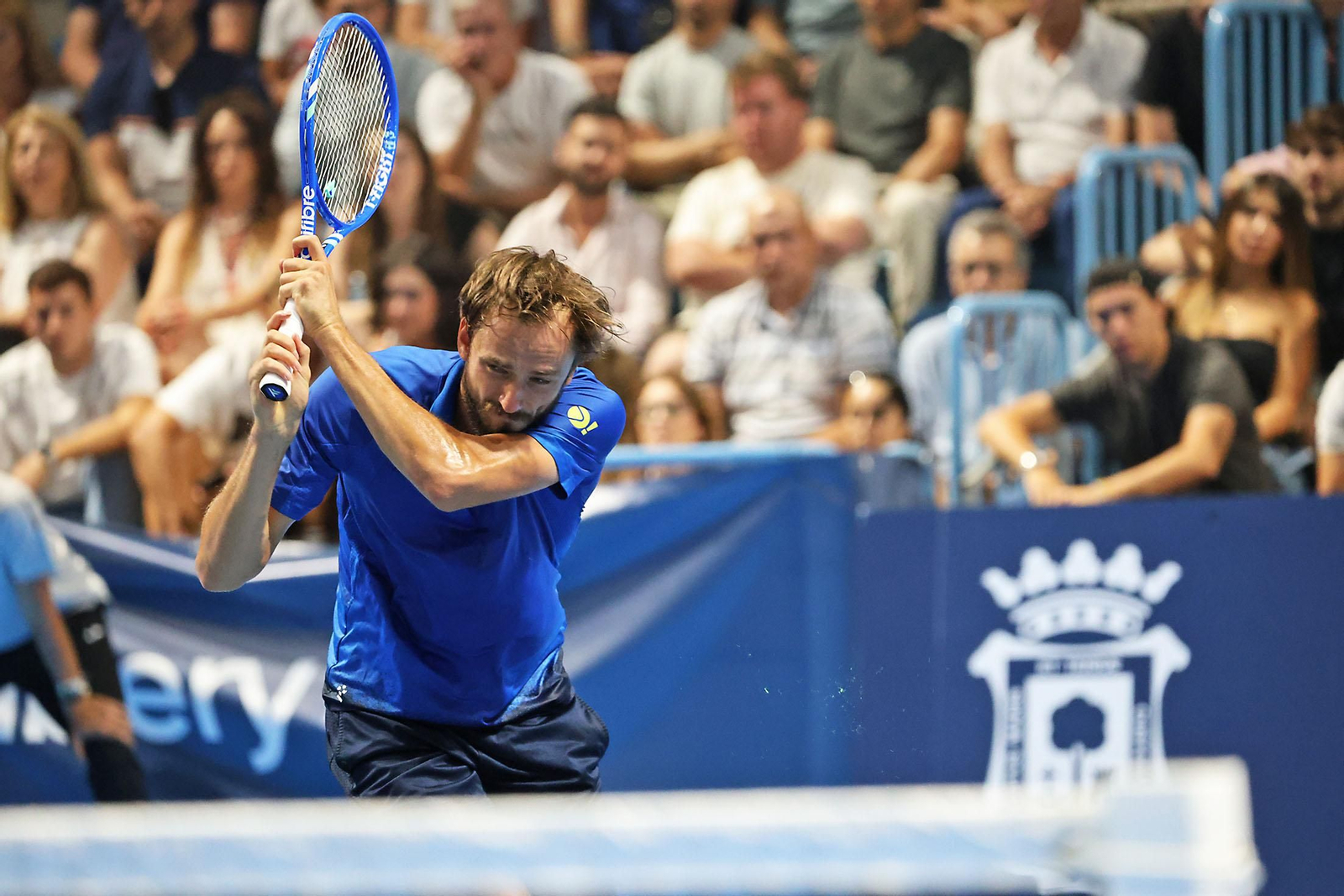 Imágenes de la final masculina de la Copa del Rey de tenis entre Daniil Medvedev y Alejandro Davidovich
