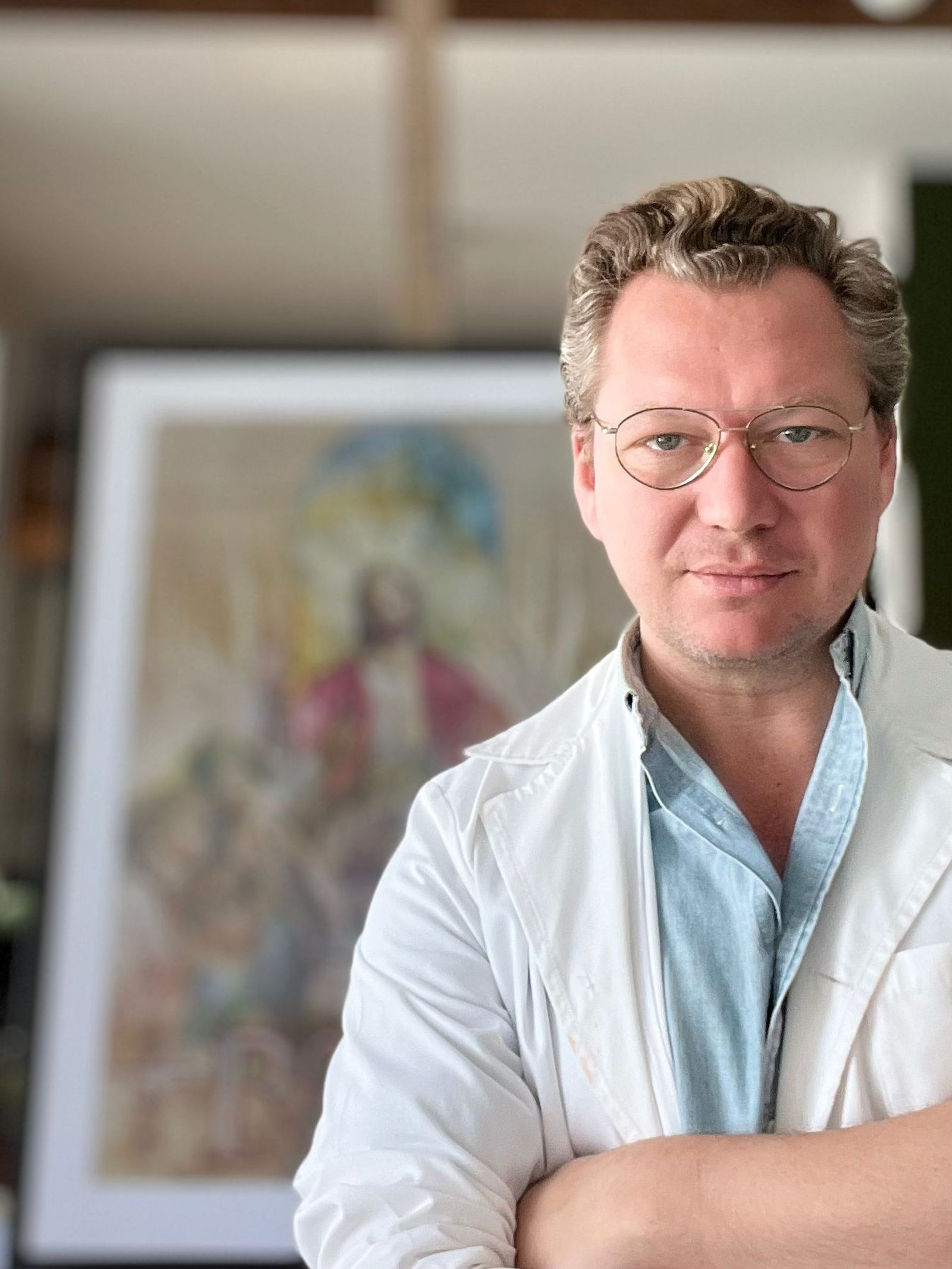 El artista Juan Miguel Martín Mena