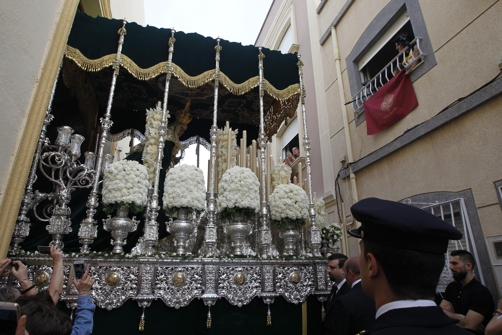 Imágenes de la Procesión de la Macarena. Semana Santa Almería 2019