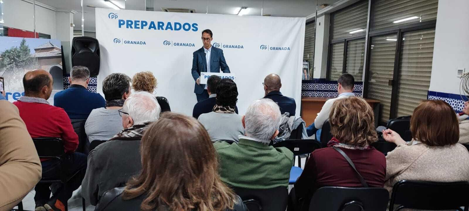 José Antonio Cervera, candidato a la alcaldía de Peligros por el PP