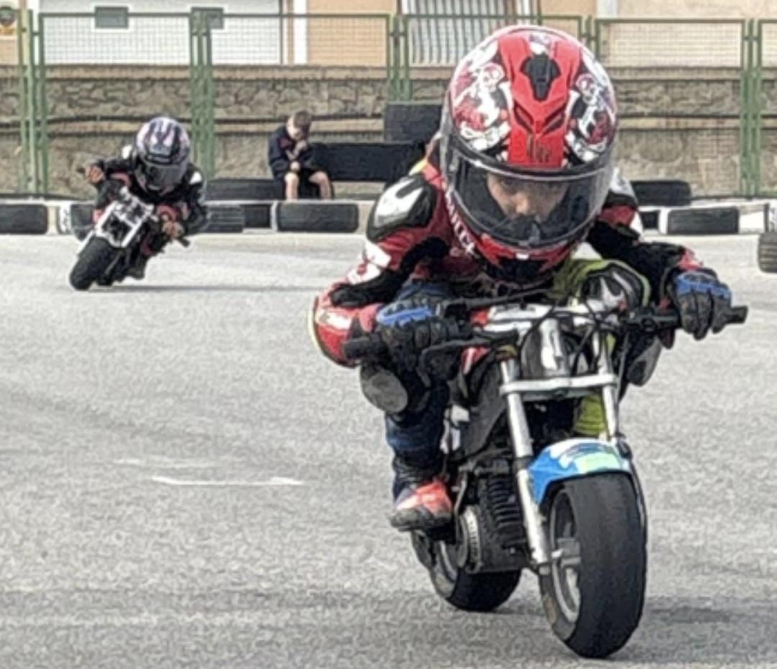 El piloto roquetero durante el desarrollo de la prueba celebrada el pasado fin de semana en el municipio almeriense.