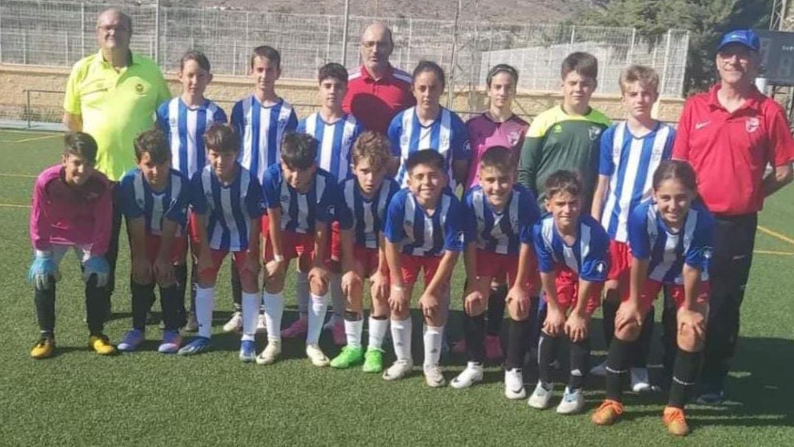 El equipo alevín que representará a Almería en este torneo autonómico.