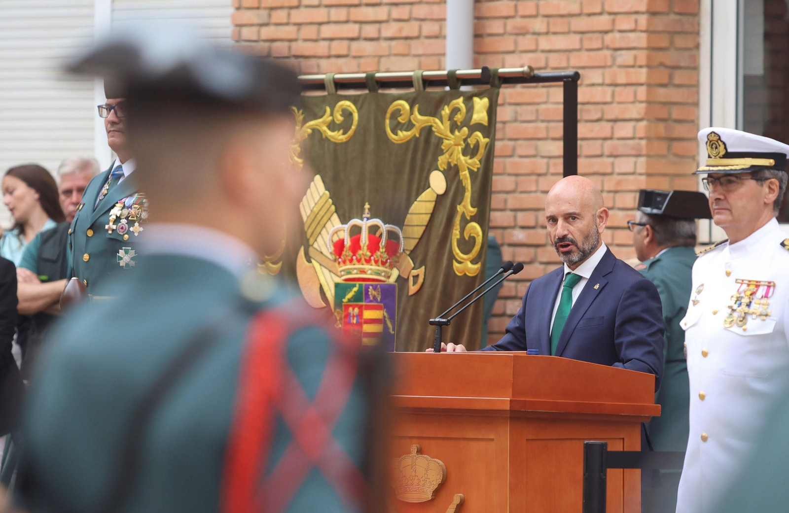 La Guardia Civil de Málaga homenajea a los agentes retirados en su 179 aniversario