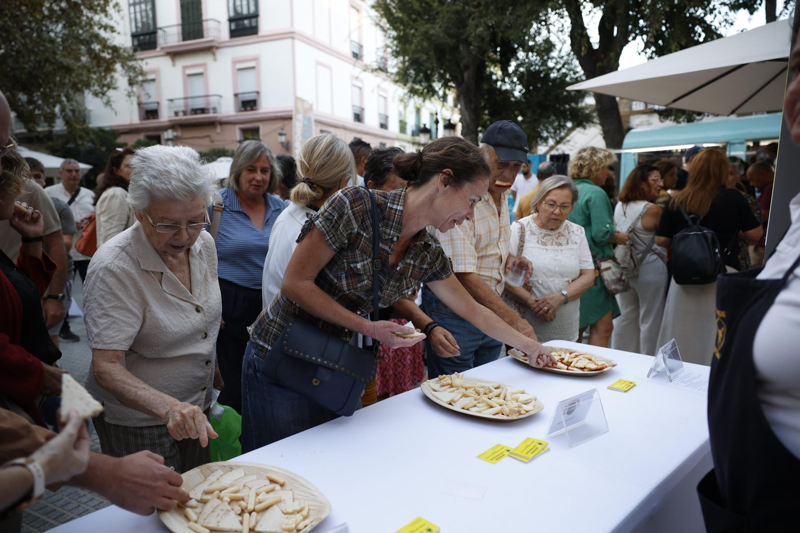 Degustación de quesos Los Hardales de Chiclana. Degustación de quesos Los Hardales de Chiclana.