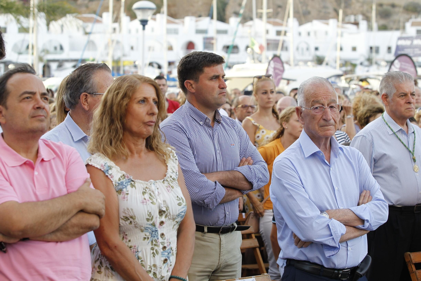 Las imágenes de la procesión de la Virgen del Carmen en Aguadulce