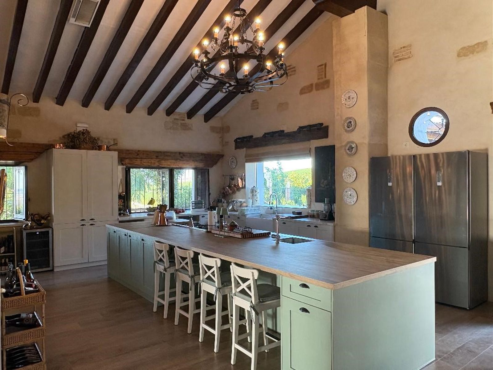 De andar por casa, en imágenes: Cortijo y viñedos en Jerez