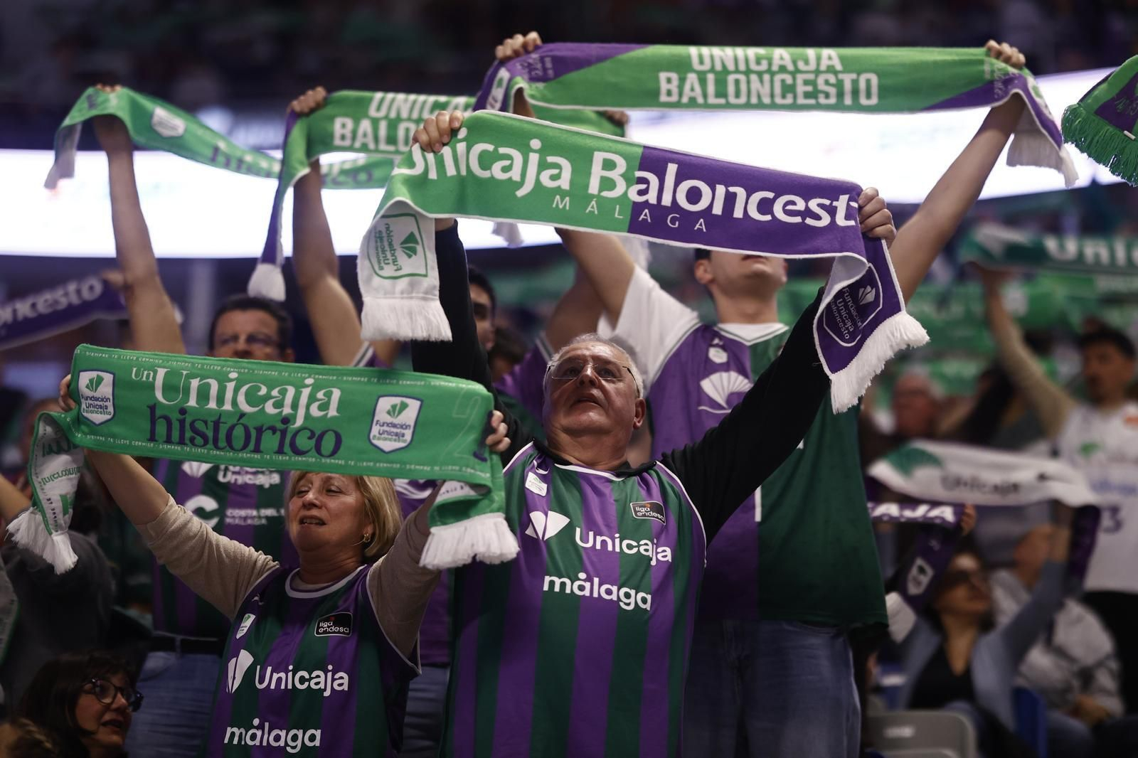 El Unicaja-San Pablo Burgos, en fotos