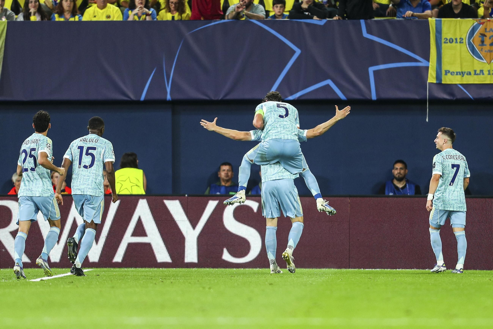 Las fotos del Villarreal-Juventus