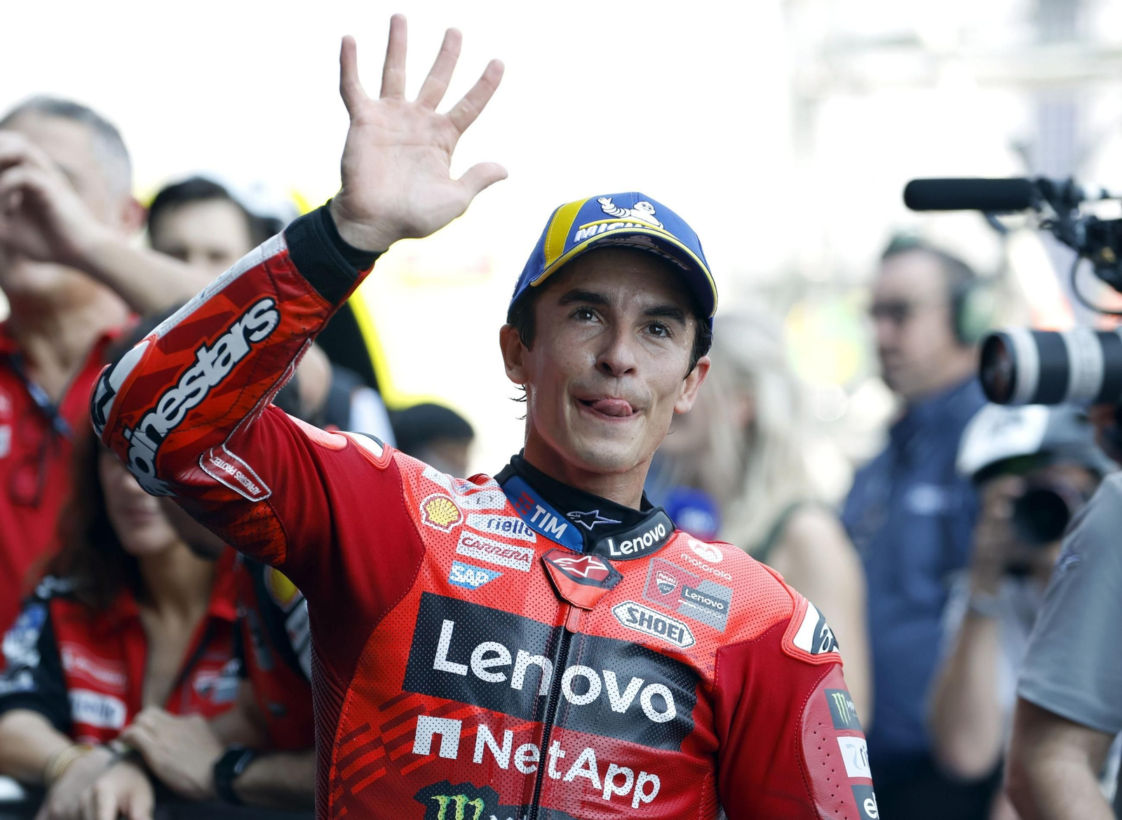 Las fotos del primer triunfo de Marc Márquez en la temporada