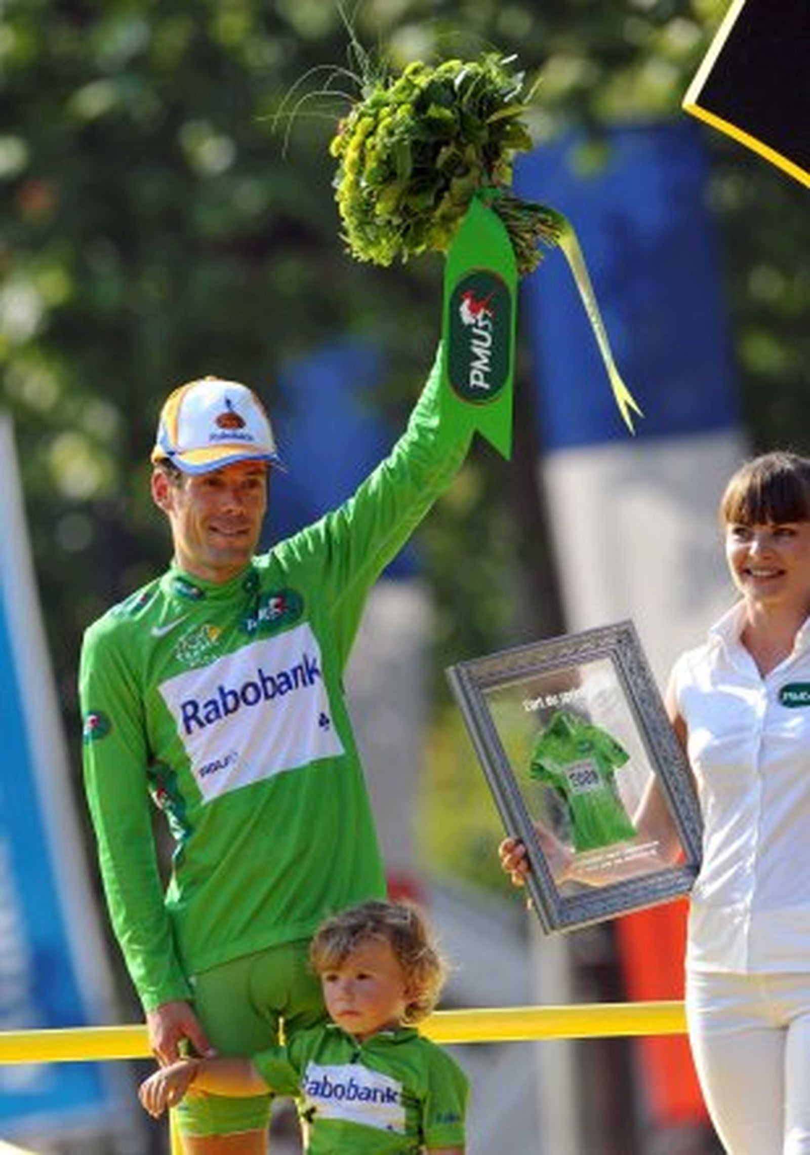 Freire, primer español que gana el maillot verde de la regularidad