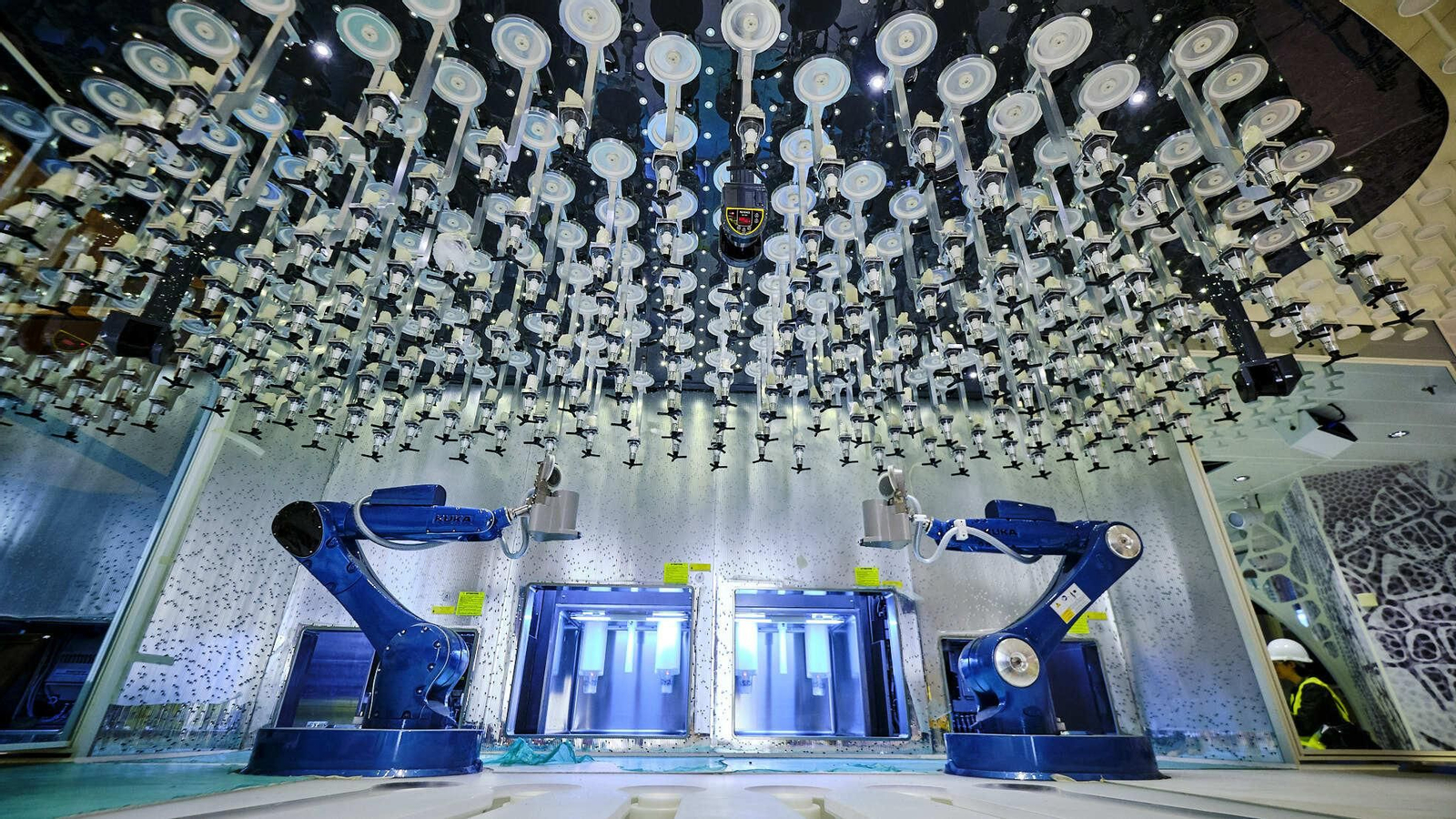 Obras en el buque 'Oasis of the Seas' Obras en el buque 'Oasis of the Seas'