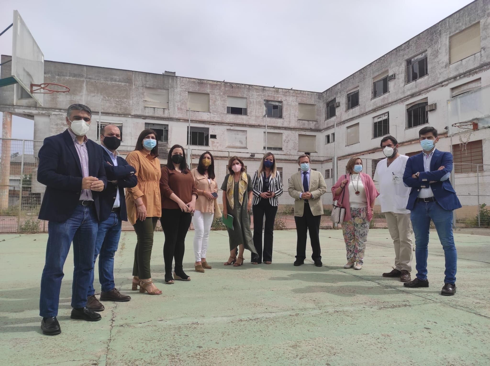 Antiguo instituto, donde se ubicará el futuro centro de salud de Bujalance.