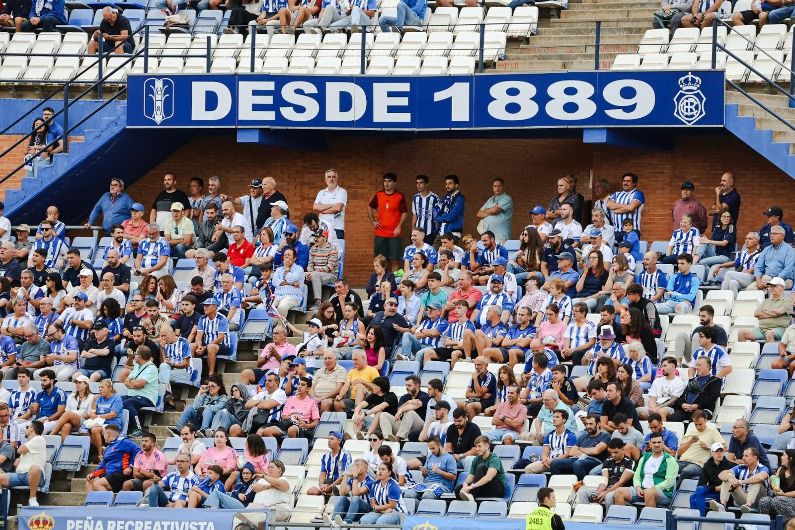 Las mejores imágenes del Recreativo de Huelva- Linares Deportivo