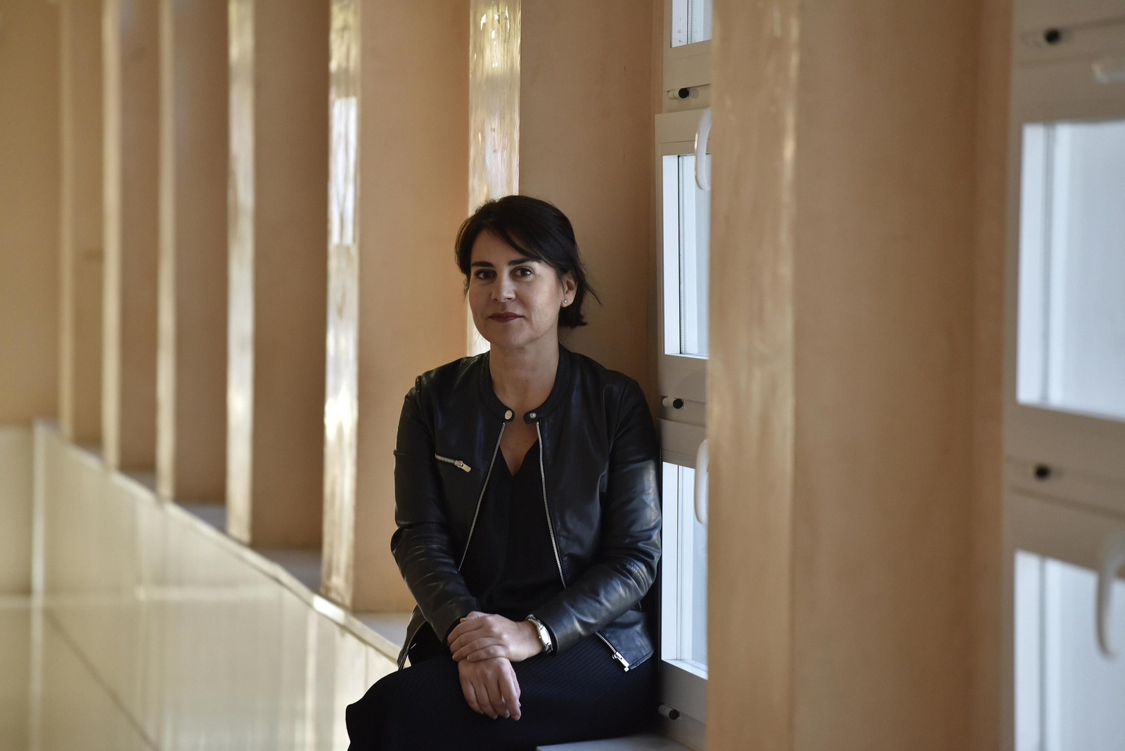 Pilar Paneque, en la UPO.