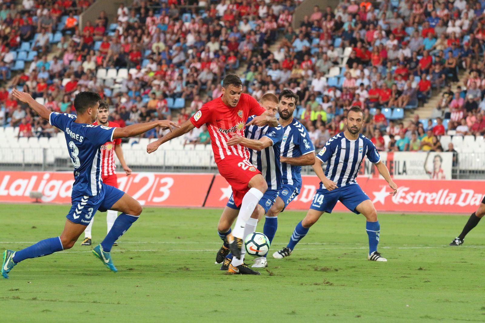 Las imágenes del Almería-Lorca