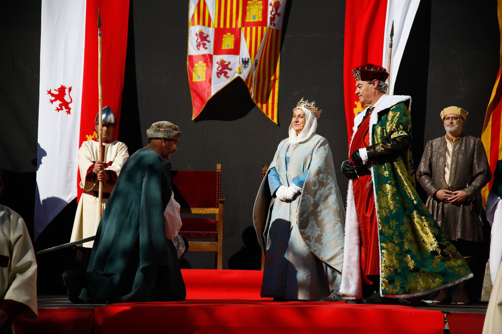 La Recreación de la Pernoctación de los Reyes Católicos en Fiñana, en imágenes