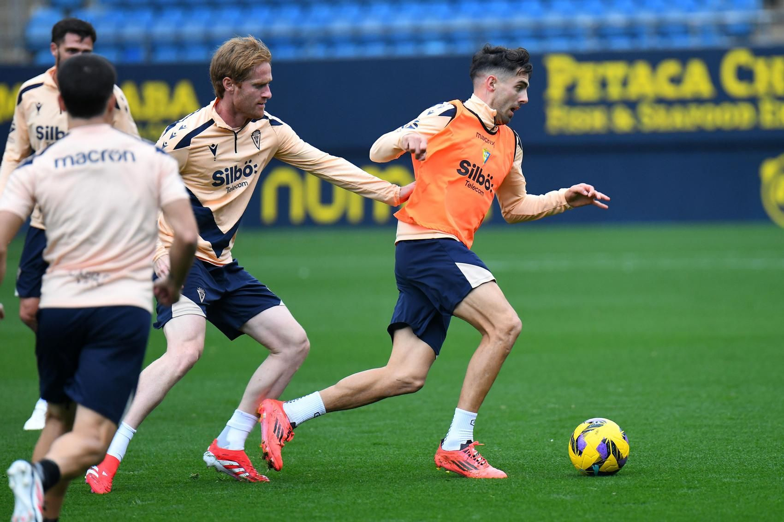 Álex Fernández y Sobrino en una reciente sesión.
