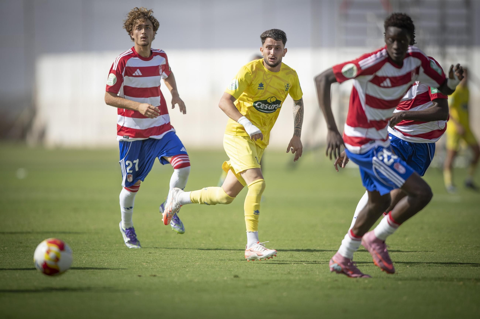 Las mejores imágenes del Recreativo Granada-CD Huétor Tájar