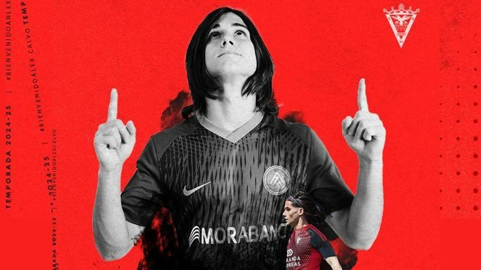 Álex Calvo ficha por el CD Mirandés.