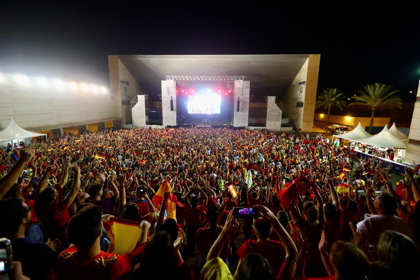 Las fotos de la celebración del título de la Eurocopa de España en el Cortijo de Torres