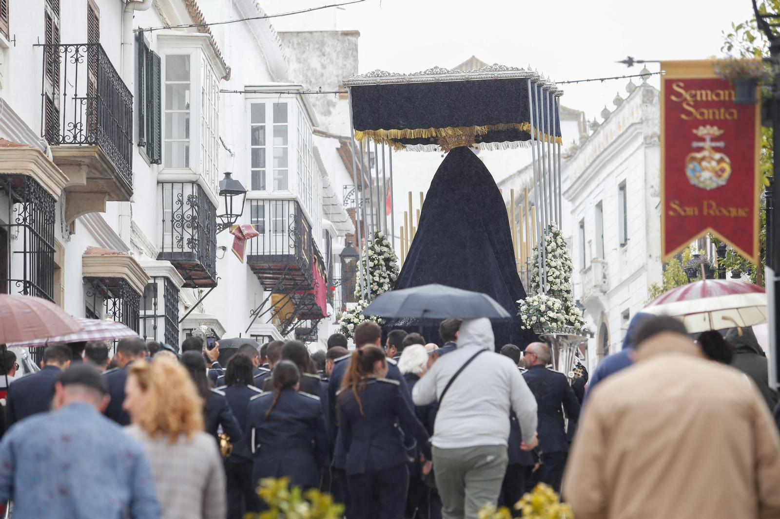 Fotos del Jueves Santo en San Roque: Buena Muerte