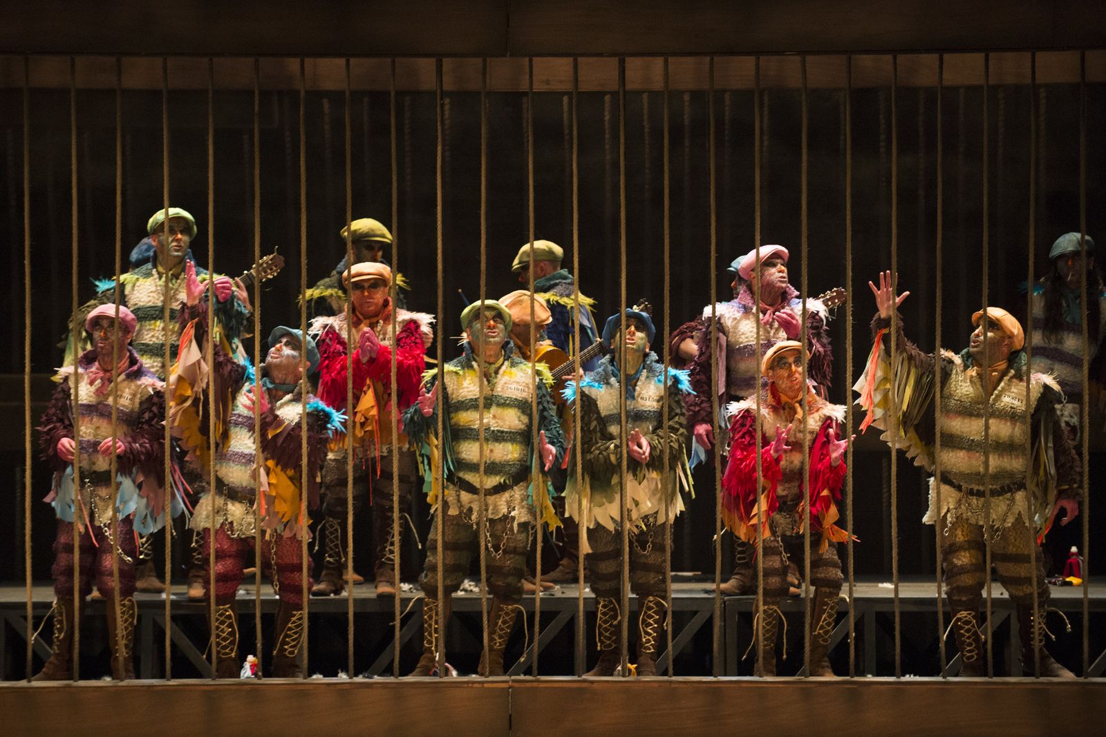 Las imágenes de la sexta función clasificatoria