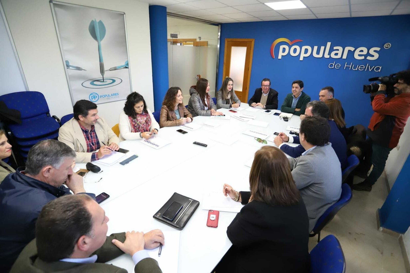 Reunión del Comité de Dirección del PP, esta mañana.