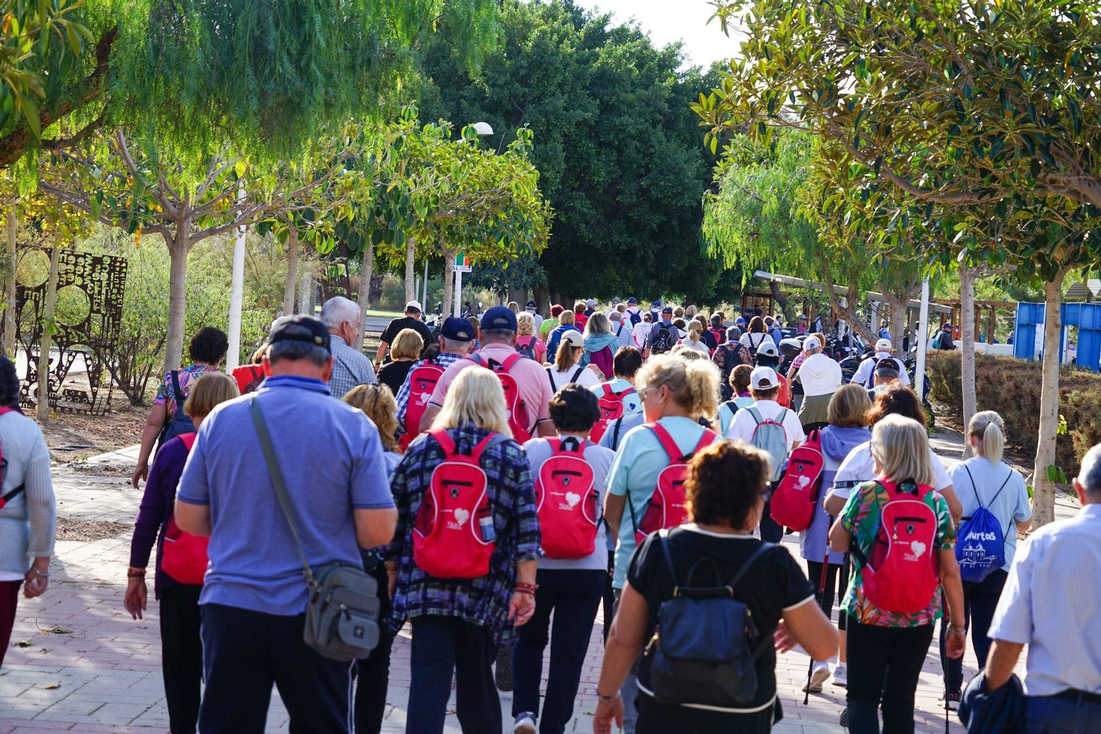 La Olimpiada de Mayores de Vícar regresa con fuerza con una ruta urbana por la capital