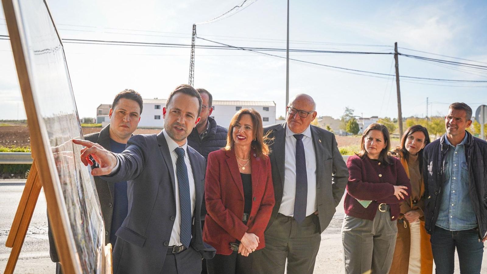 La consejera, en La Rambla.