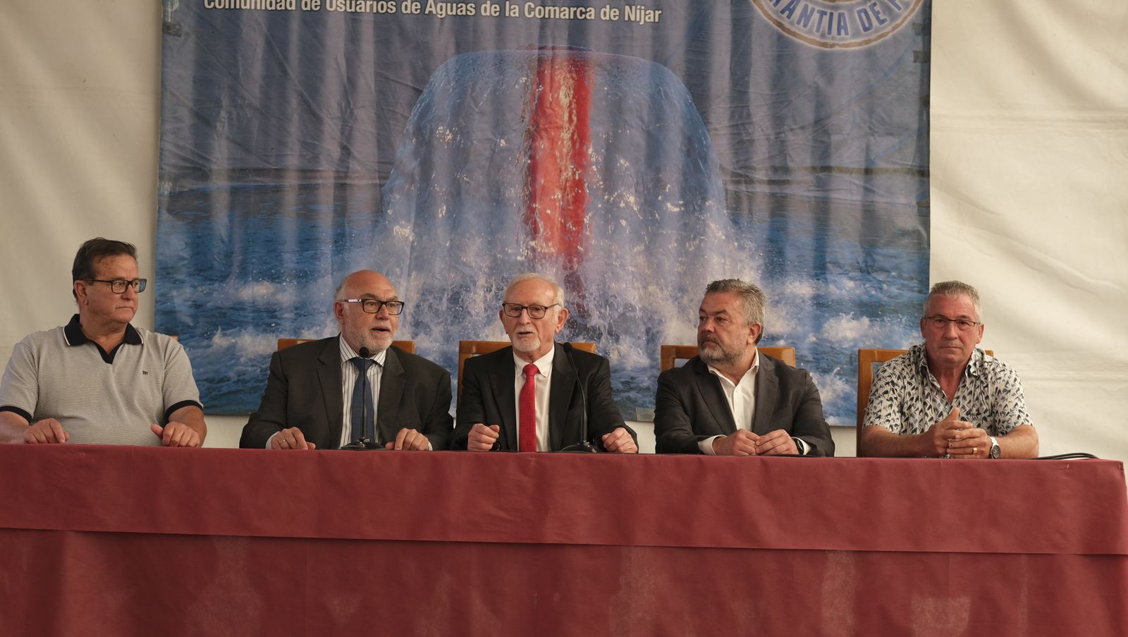 Imágenes de la comida anual de la CUCN, en Níjar