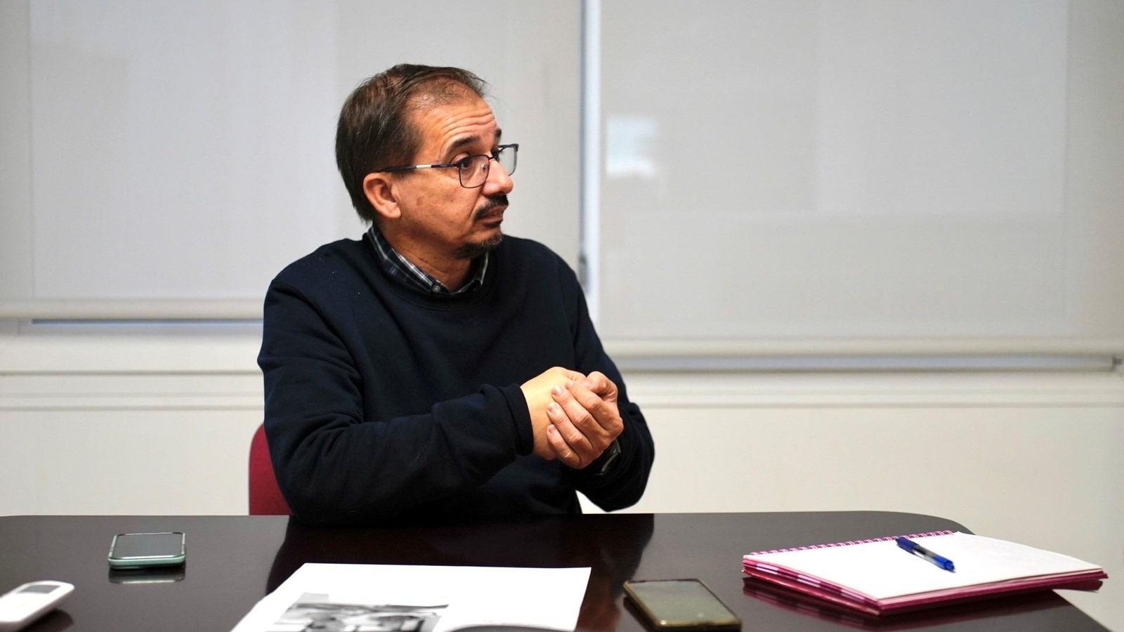 El investigador Manuel Correro.