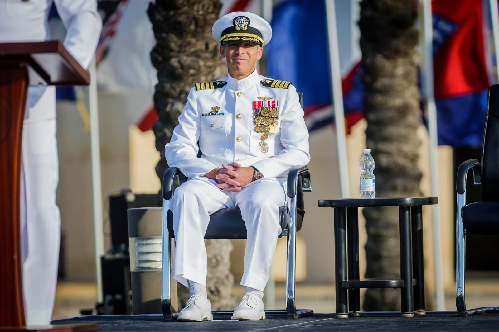 Así ha sido el cambio de comandante de EEUU en la Base de Rota