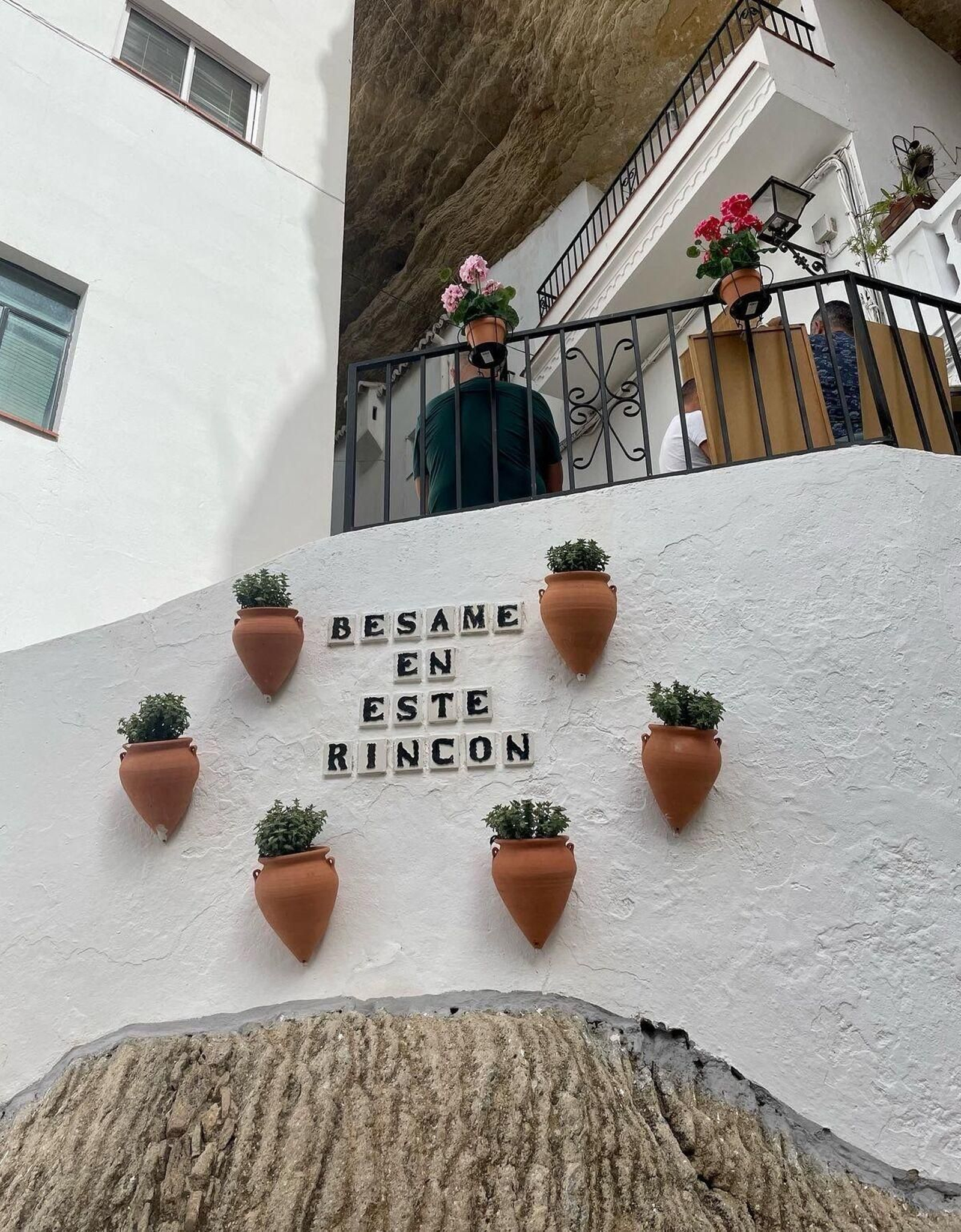 Uno de los románticos rincones de Setenil