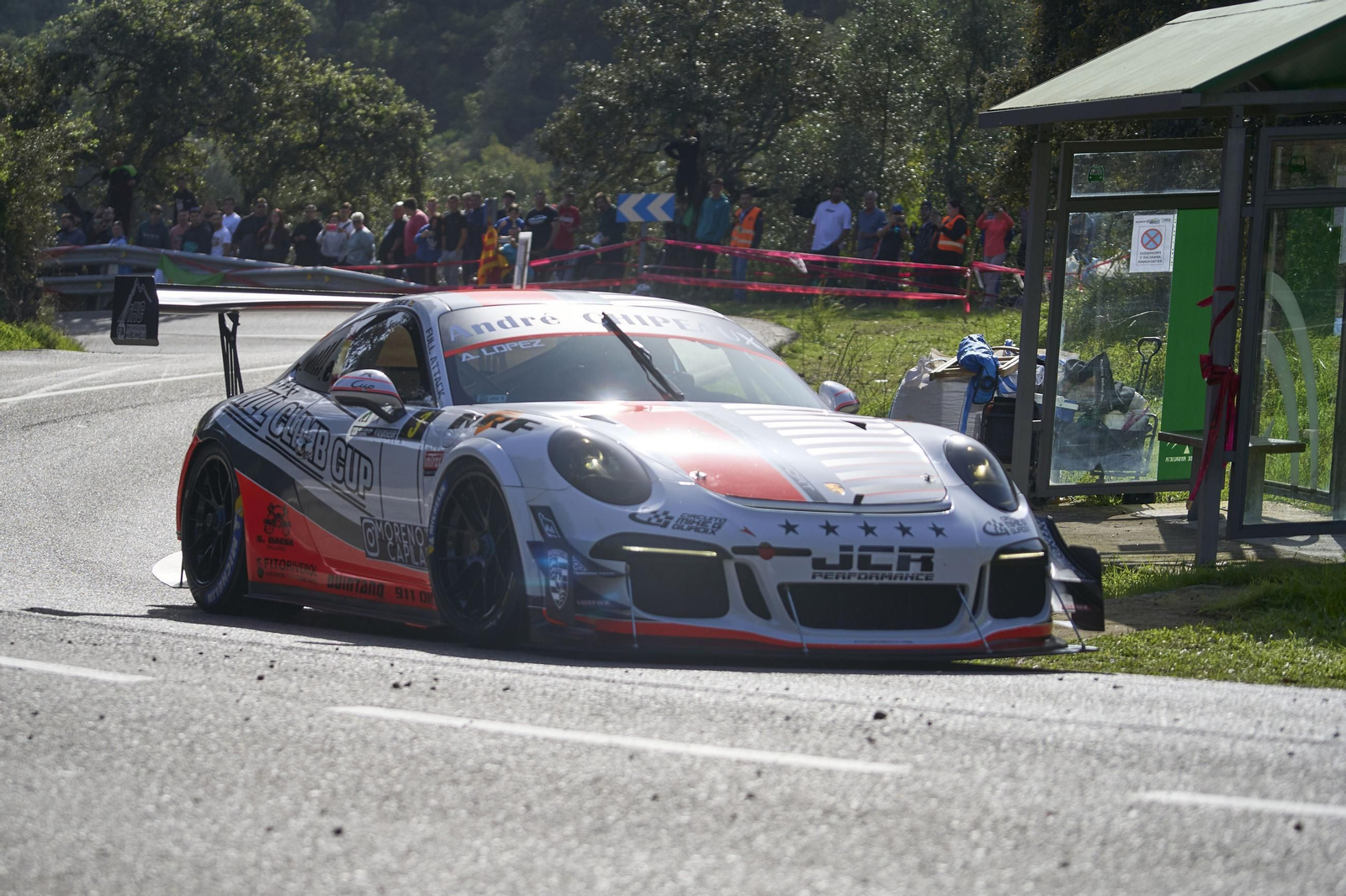 Las mejores fotos del espectacular arranque de la Subida a Trassierra