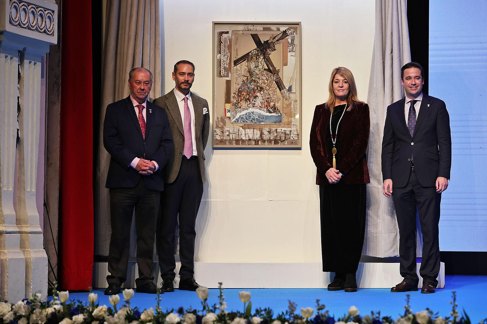 Imágenes de la presentación de la Semana Santa de Huelva 2024