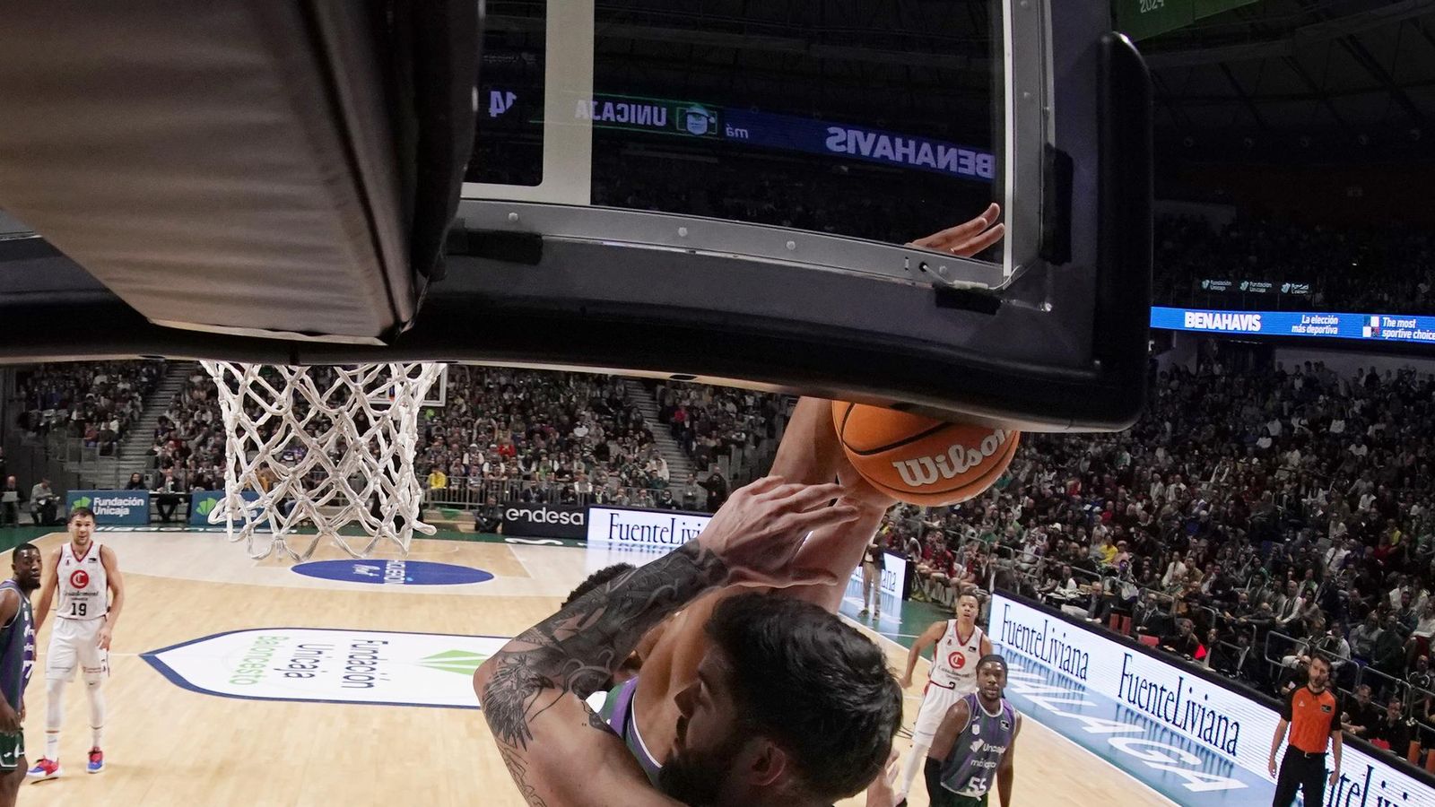 El Unicaja-Casademont Zaragoza, en fotos