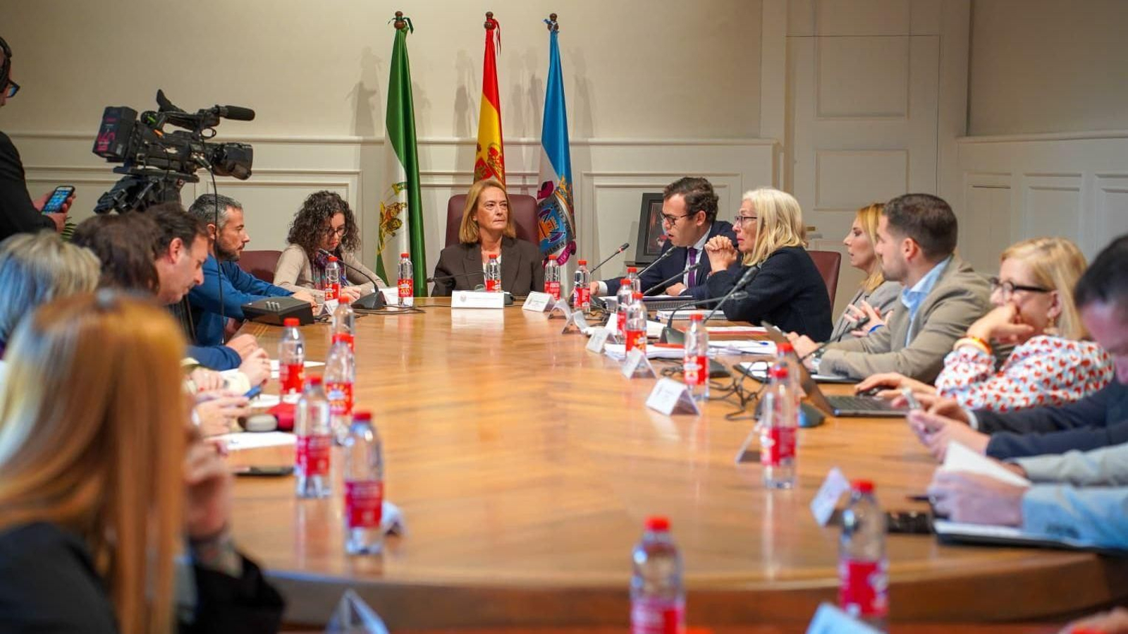 Pleno municipal en el Ayuntamiento de Motril