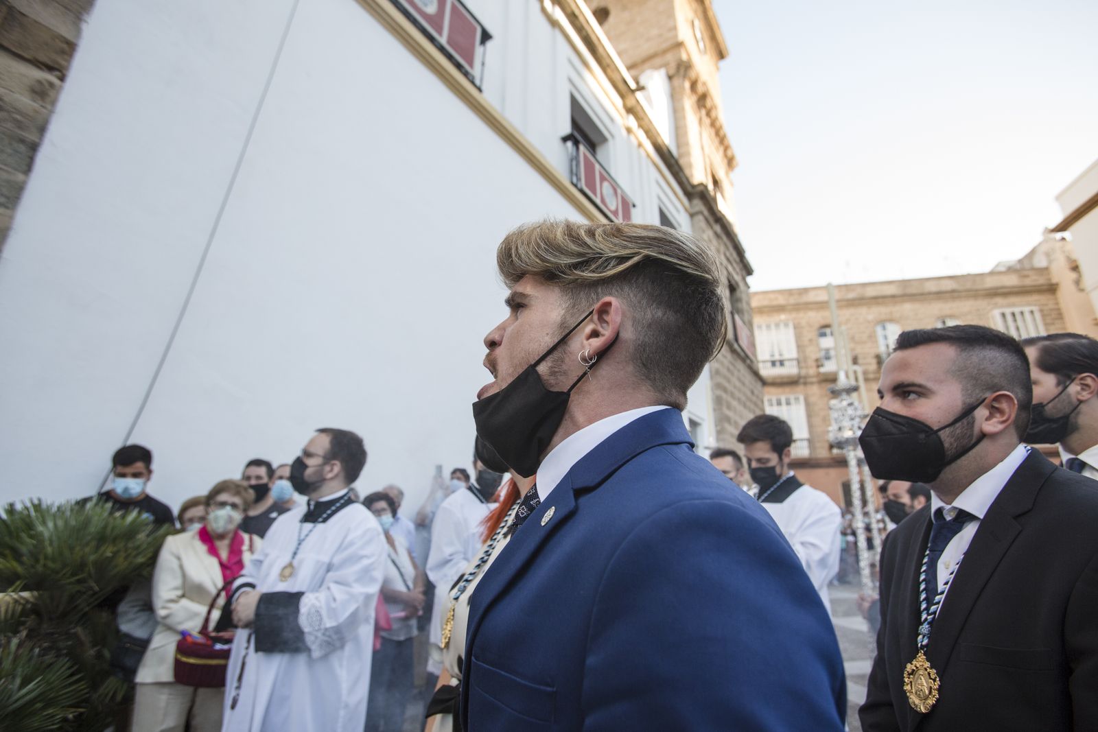 Las imágenes de la procesión de la Virgen del Rosario