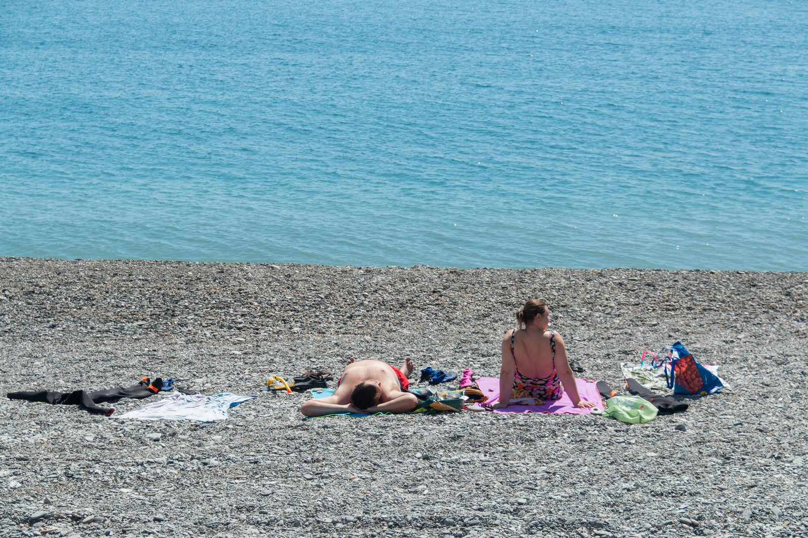 La Costa prepara sus playas para la Semana Santa