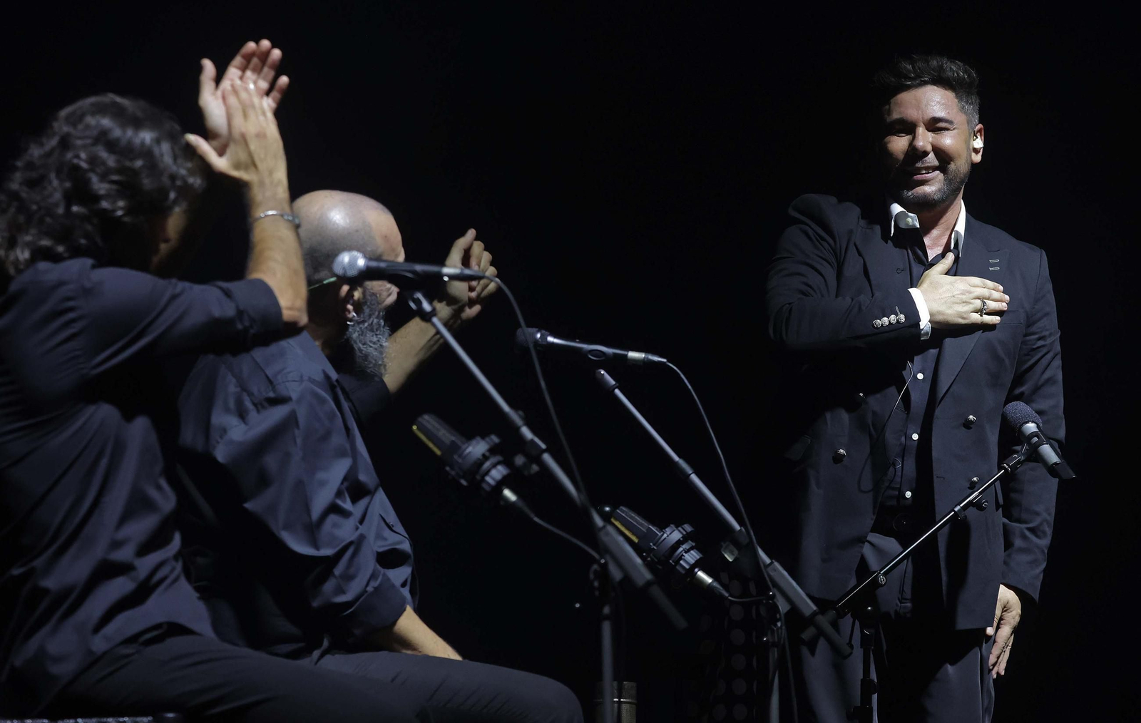 Fotos del concierto de Miguel Poveda en San Roque