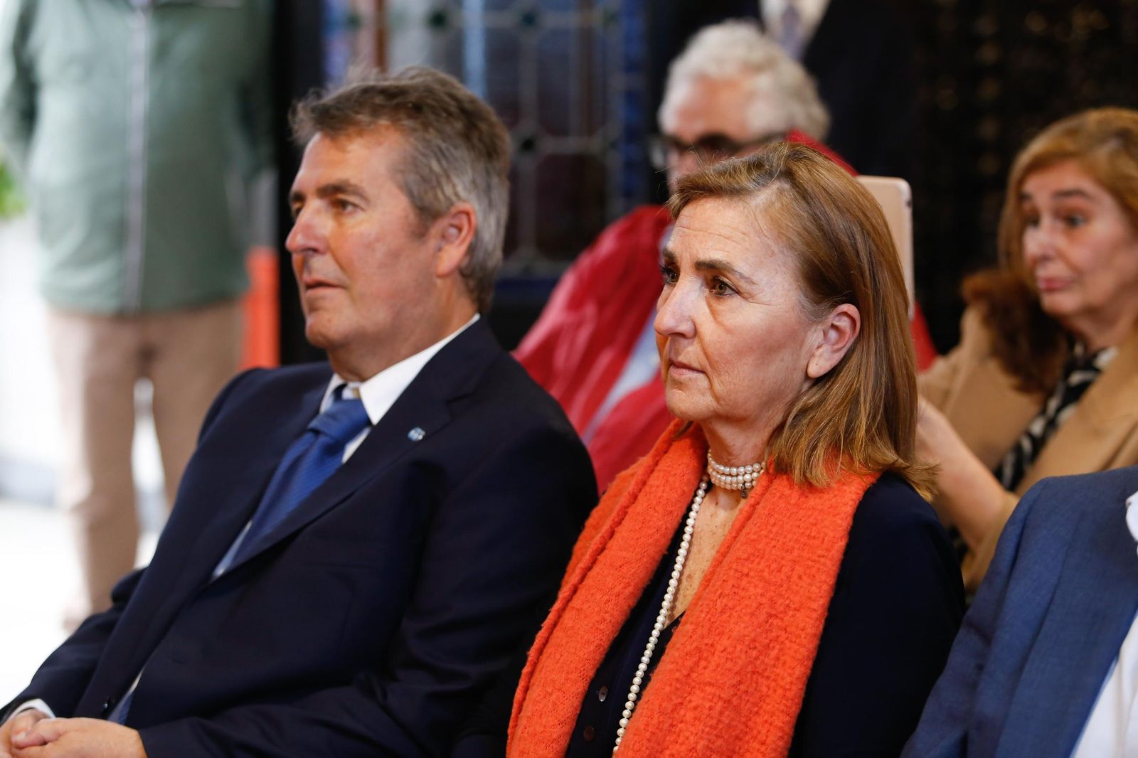 Fotos de la imposición de la insignia de la ciudad de Algeciras a Palma Briales de León