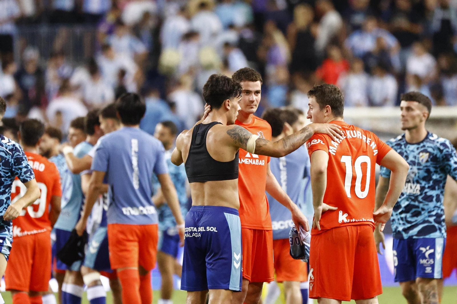 Las fotos del Málaga CF-Real Sociedad B