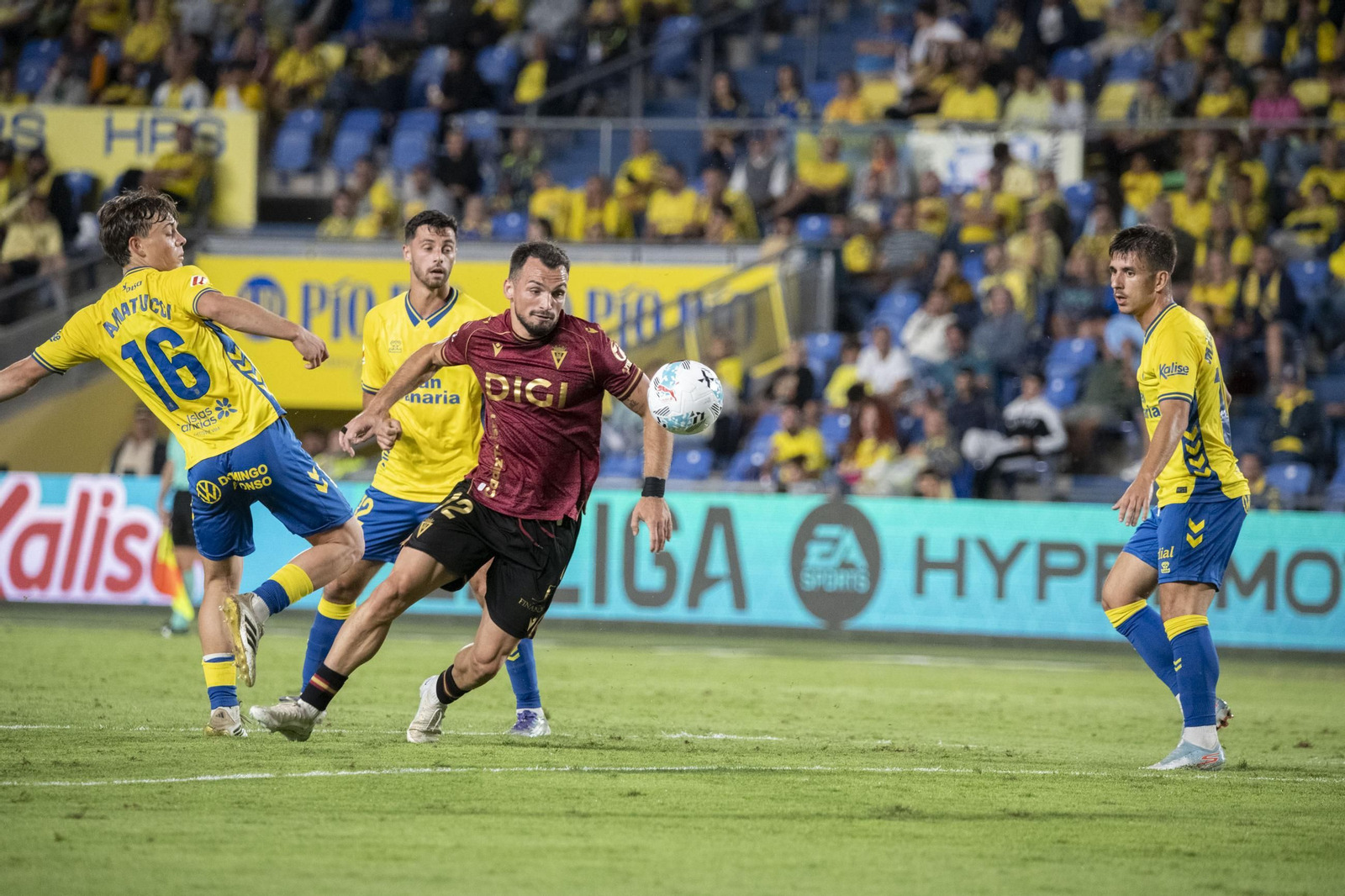 Las imágenes del Las Palmas-Cádiz CF