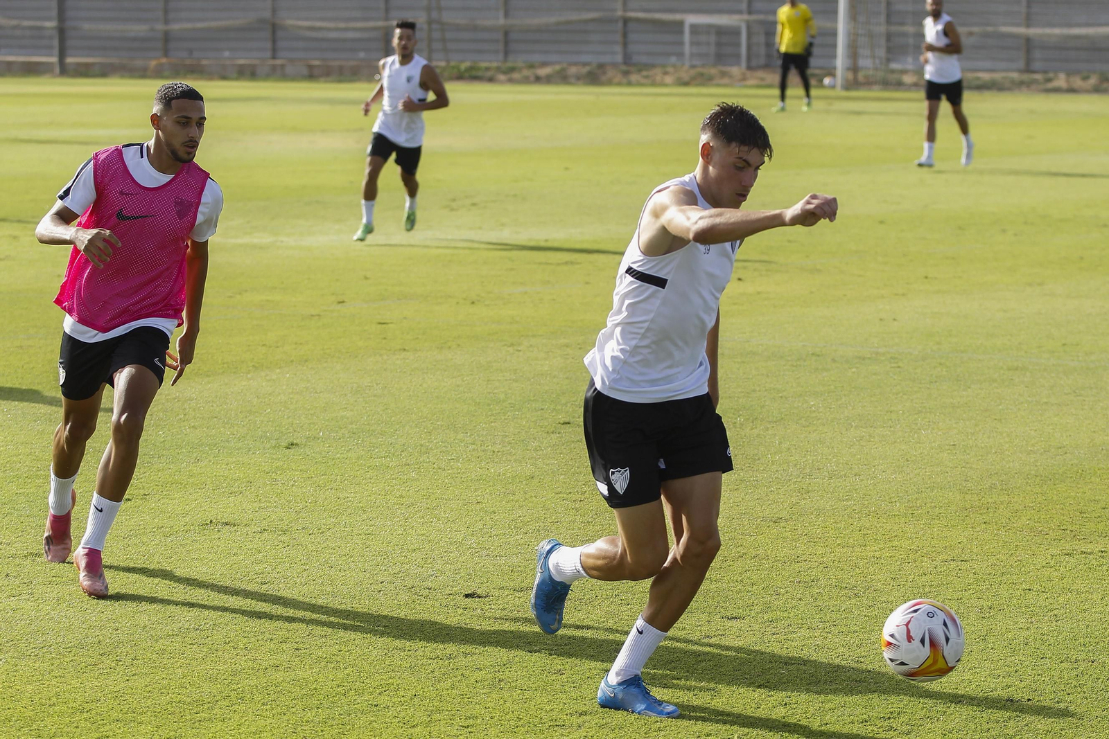 Las fotos del partido entre el Málaga y el Atlético Malagueño