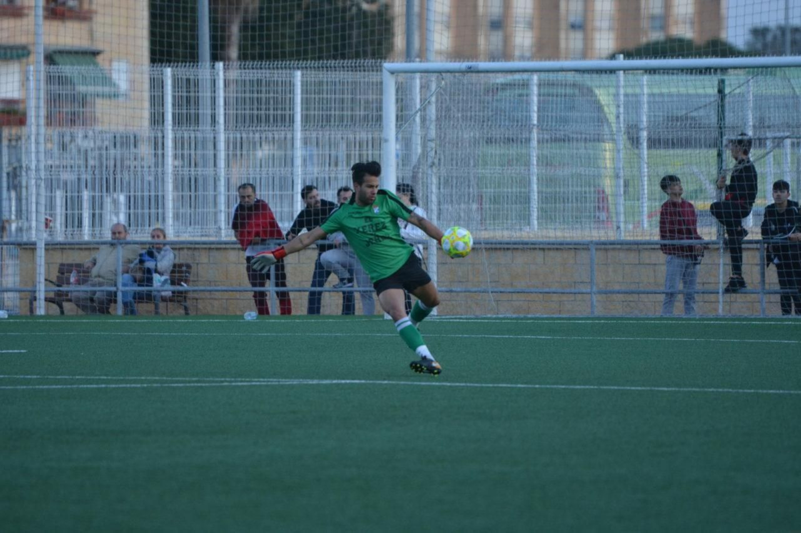 Montoya se dispone a sacar de puerta el domingo en La Granja.