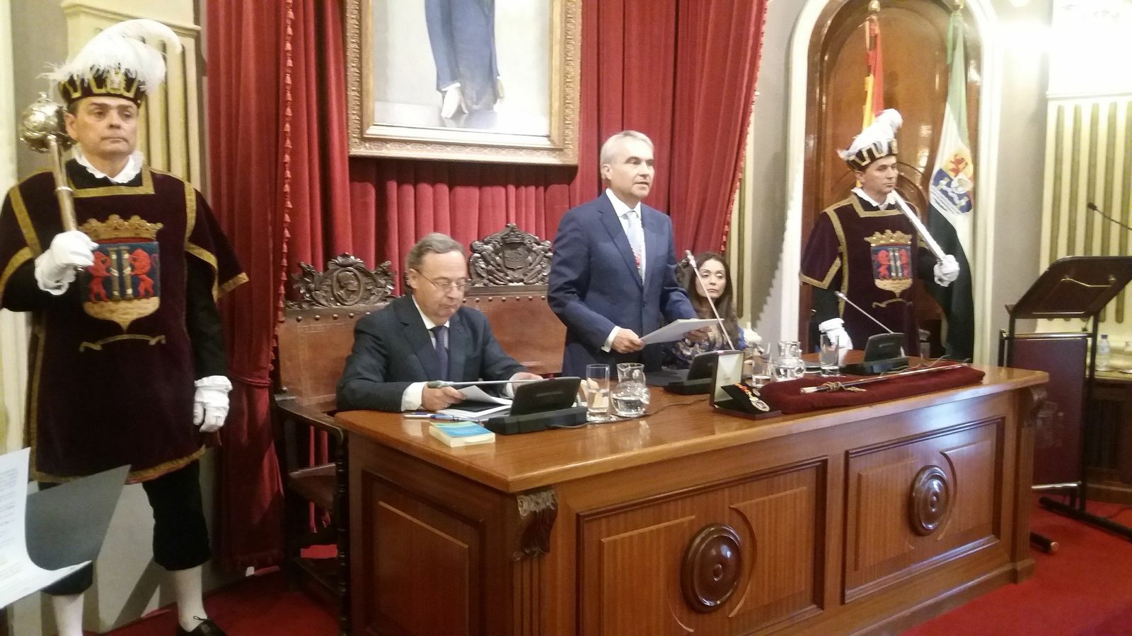 Francisco Javier Fragoso, alcalde de Badajoz