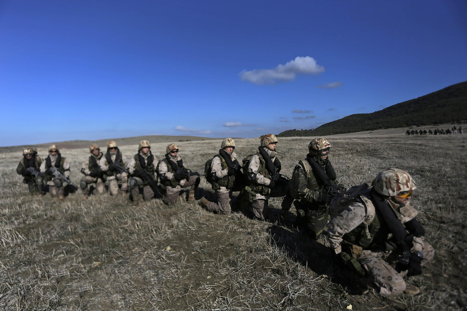 Las imágenes del ejercicio de la Armada MARFIBEX-72